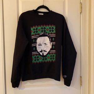 Post Malone Christmas Holiday Sweater